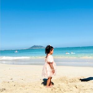 Jessica Simpson Pink Floral Kids Dress